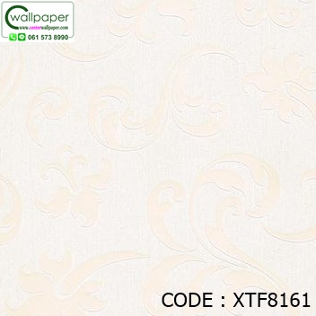 วอลเปเปอร์ติดผนังลายหลุยส์ใบไม้ No.XTF8161