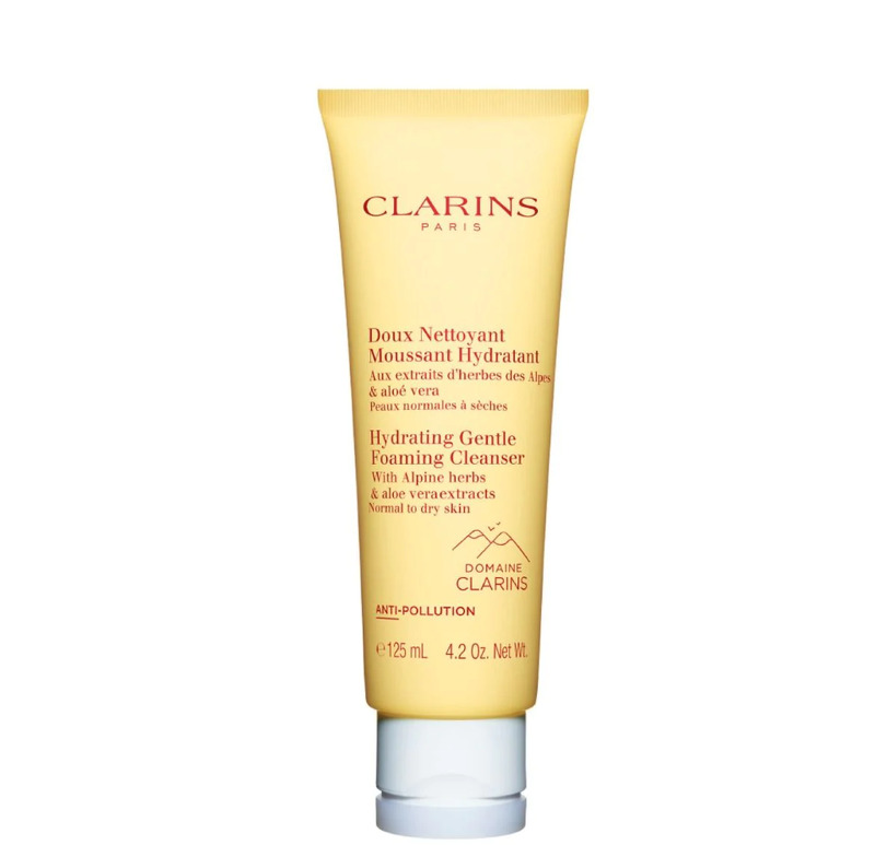 Clarins Hydrating Gentle Foaming Cleanser 125 ml. (Normal to Dry Skin)