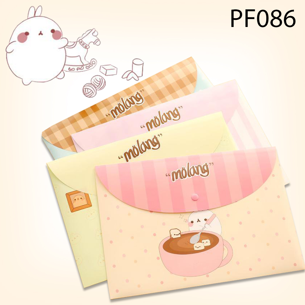 ซองเอกสารลายการ์ตูนสี คละลาย ราคา 7 บาท/ชิ้น ขนาด 33x24 ซ.ม สุ่มลาย