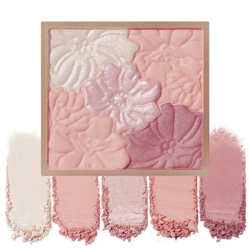 Canmake Glow Fleur Cheeks 6.3 g. (Blend Type) #B02 Rose Ballerrina