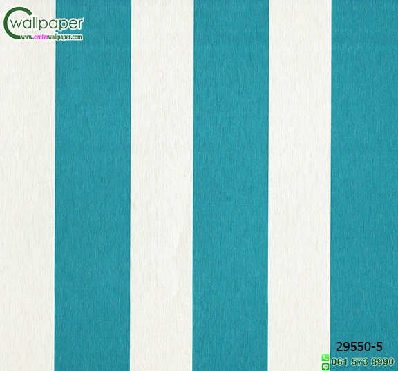 วอลเปเปอร์ ลายทาง สีฟ้าสลับขาว