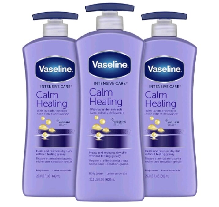 Vaseline Intensive Care Lotion 600 ml. #Calm Healing