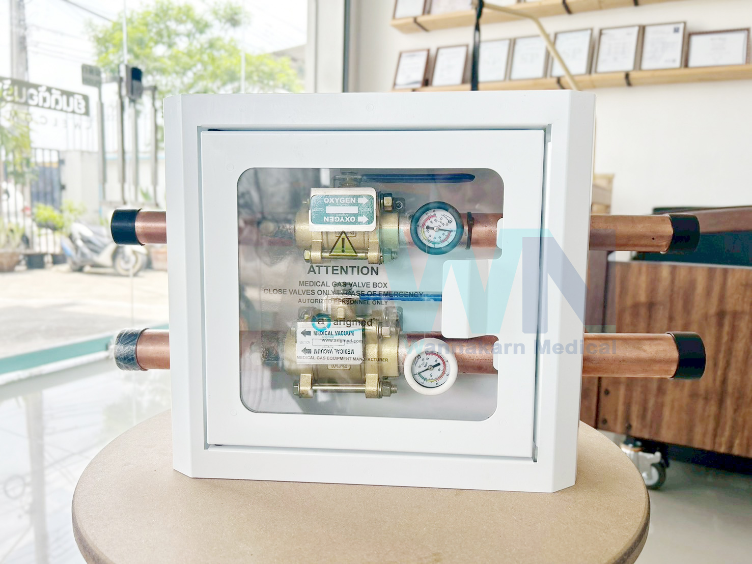 Arigmed Medical 2 Gas Zone Valve Box