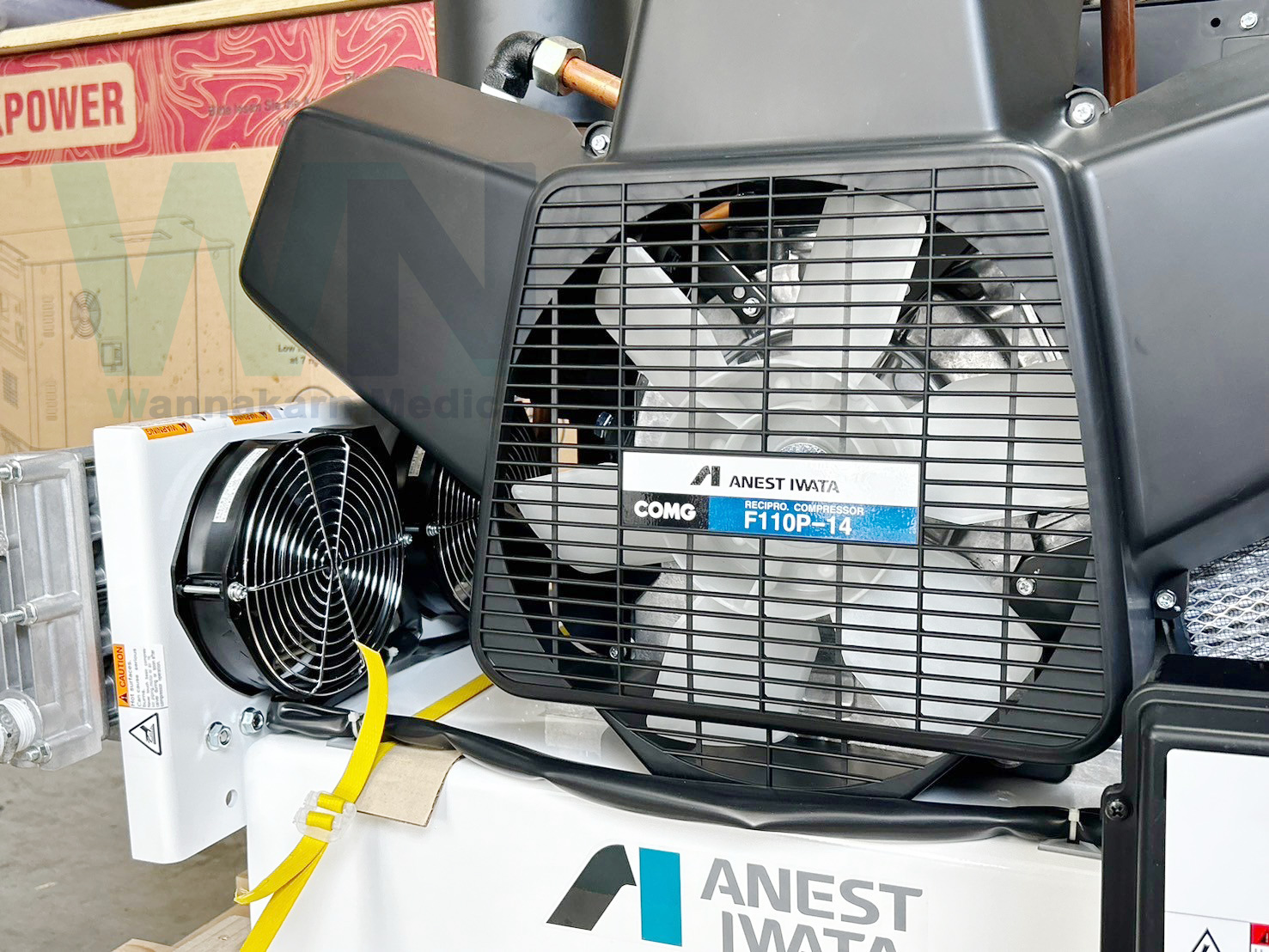 Air Compressor Anest Iwata F110P-14-SA