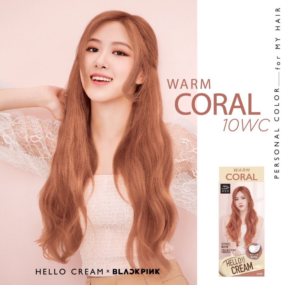 Mise En Scene Hello Bubble Foam Color Cream #10WC Warm Coral