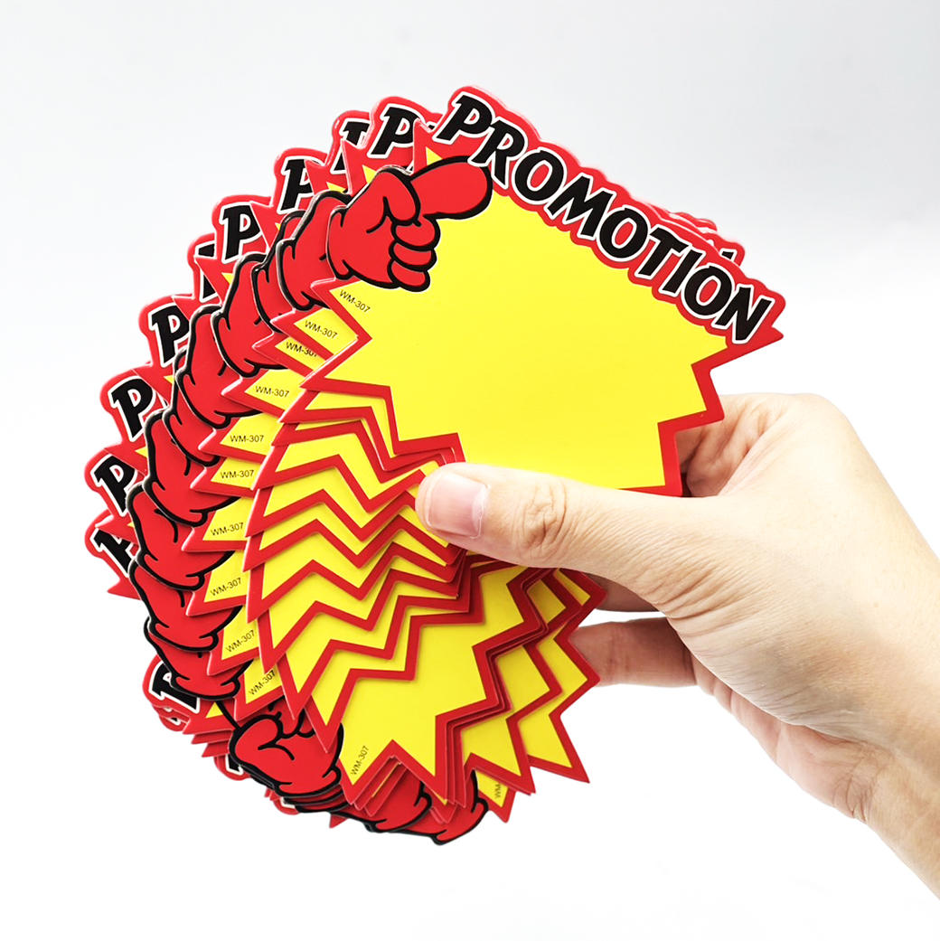 ⭐ป้ายราคา⭐💯ป้ายราคา มินิ รูปทรง 7x9 แพ็ค 50 แผ่น📌เลือกแบบ ✅พร้อมส่งในไทย ป่าย ราคา กระดาษ