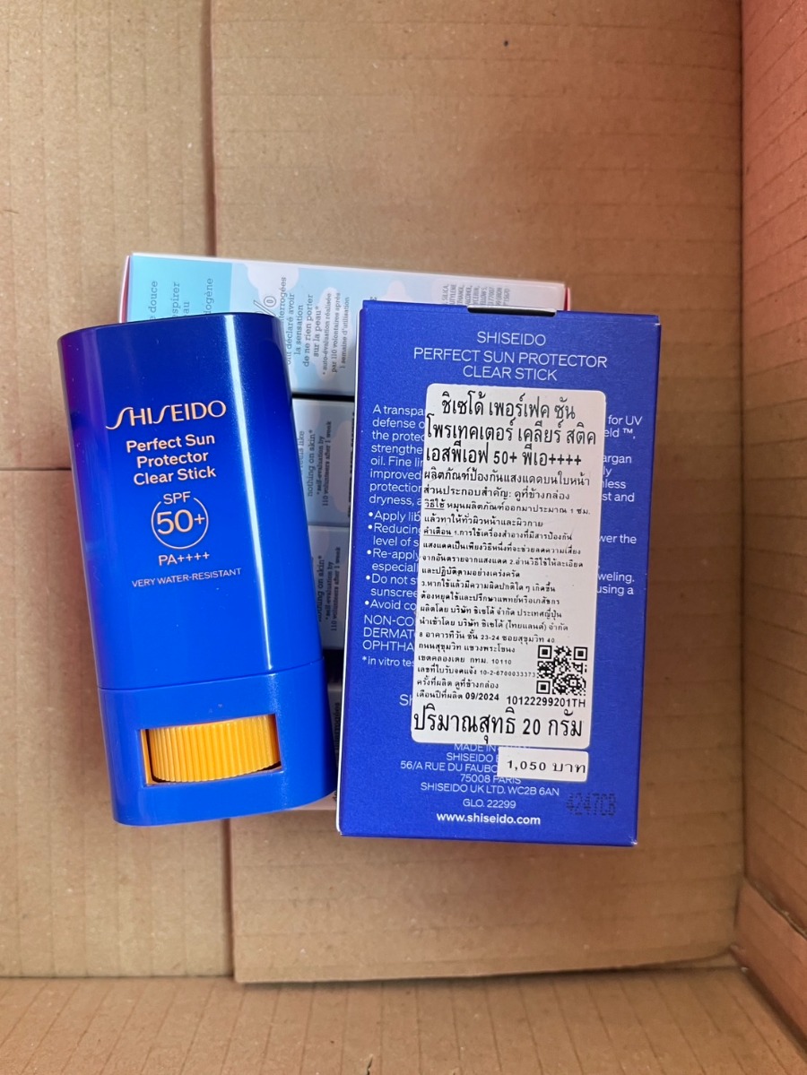 Shiseido Perfect Sun Protector Clear Stick SPF50+ PA++++ 20 g.