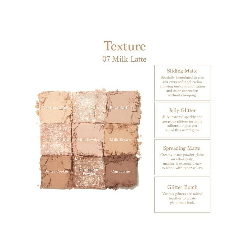 Dasique Shadow Palette 7 g. #07 Milk Latte