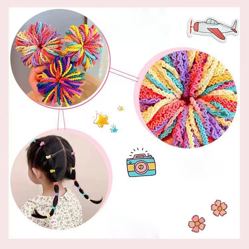 🌈ยางรัดผม🌸มินิ หลากสี📌เลือกแบบ✔️พร้อมส่งในไทย กิ๊ฟช็อป ของตกแต่งทรงผม ยางมัดผม