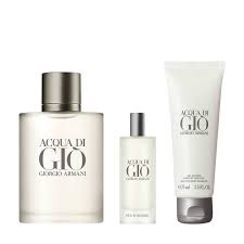 Giorgio Armani Acqua Di Gio Homme for Men EDT Set 3 Items