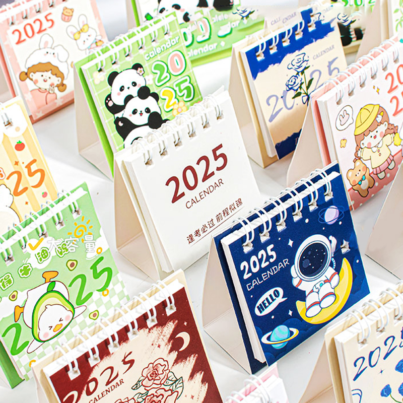 ⭐📆ปฎิทิน Mimiน่ารัก⭐ปี 2025 เลือกลาย✔️พร้อมส่งในไทย ปฏิทินตั้งโต๊ะ 2568 ปฎิทินขนาดพกพา ของแจกปีใหม่