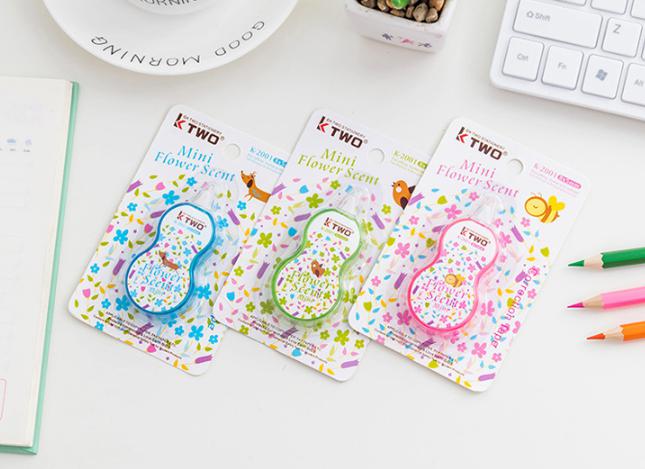 เทปลบคำผิด Mini flower ขนาด 8x5mm ชิ้นละ 7บาท ✔️พร้อมส่ง (🎲สุ่มลาย) Ohwowshop