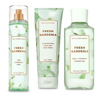 ฺBath & Body Works Shea + Vitamin E Shower Gel 295 ml. #Fresh Gardenia