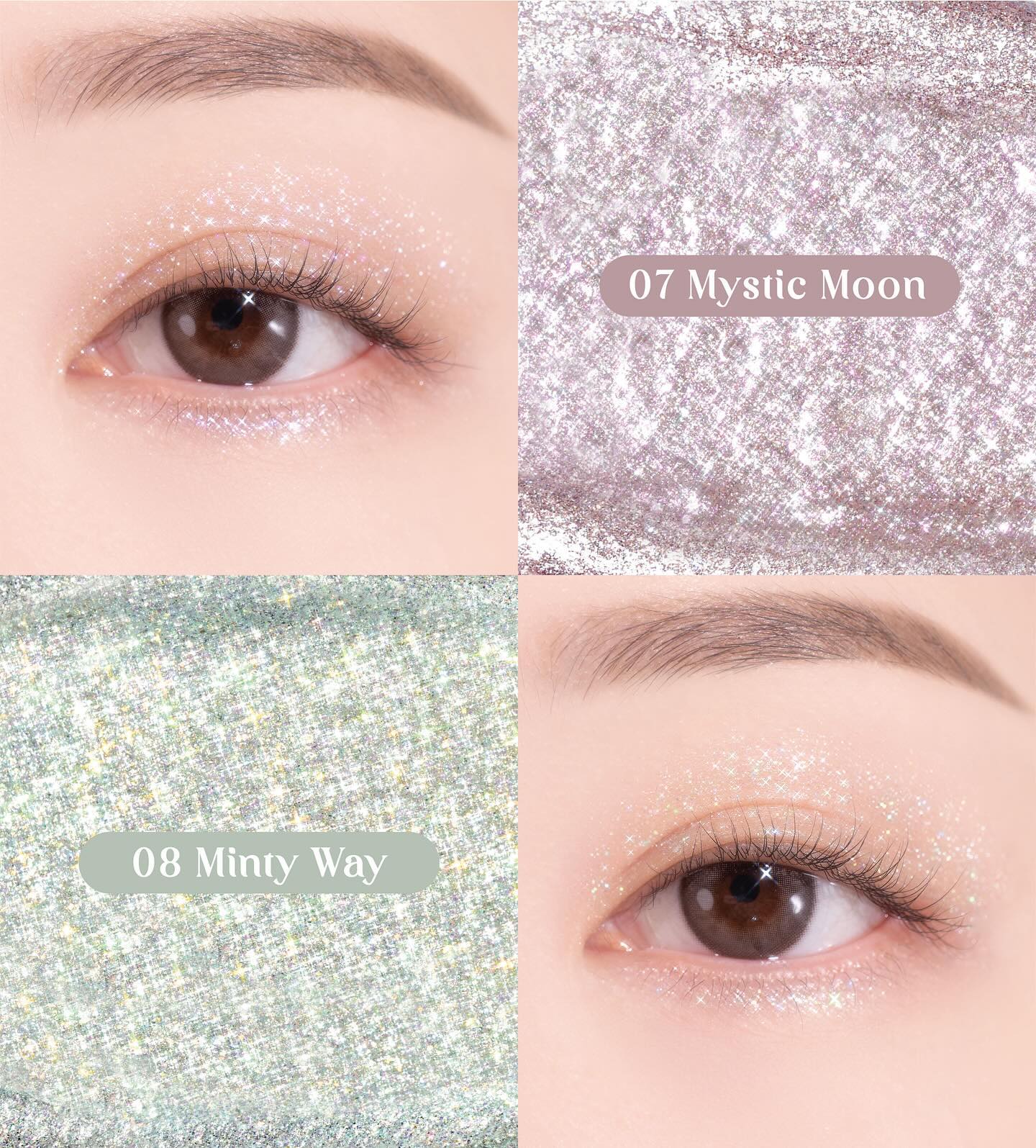 Rom&nd The Universe Liquid Glitter 2 g. #08 Minty Way