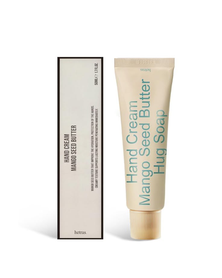 Hetras Mango Seed Butter Perfume Hand Cream 50 ml. #Hug Soap