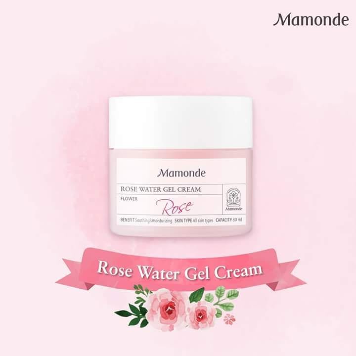 Mamonde Rose Water Gel Cream 80 ml.
