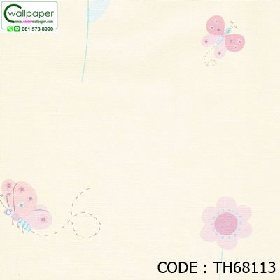 วอลเปเปอร์ติดผนังลายน่ารัก No.TH68113