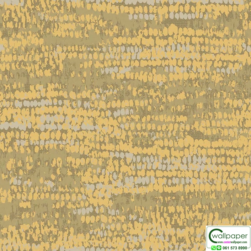 วอลเปเปอร์โมเดิร์น สีน้ำตาลขี้ม้า-ทอง No.88670-3
