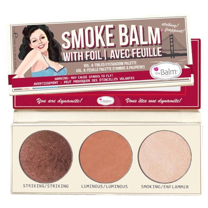 The Balm Smoke Balm With Foil Eyeshadow Palette
