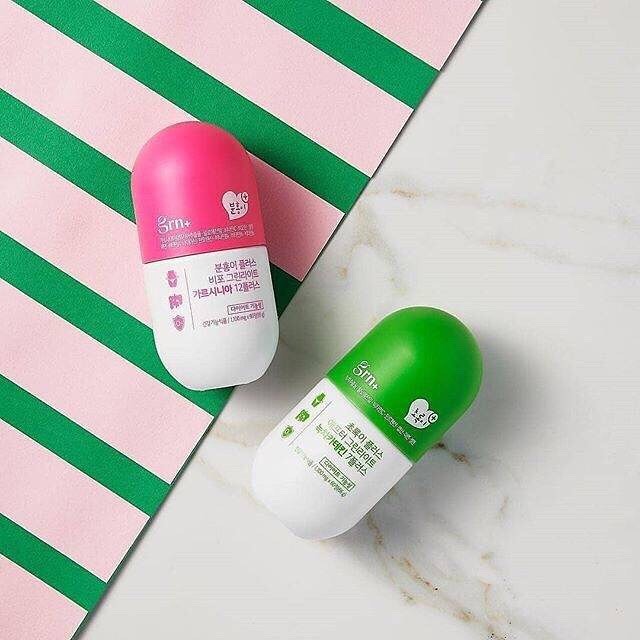 GRN+ วิตามินลดน้ำหนัก แพ็คคู่ ชมพู-เขียว รุ่นใหม่ Season 3 (2 กระปุก/1 เซ็ต)