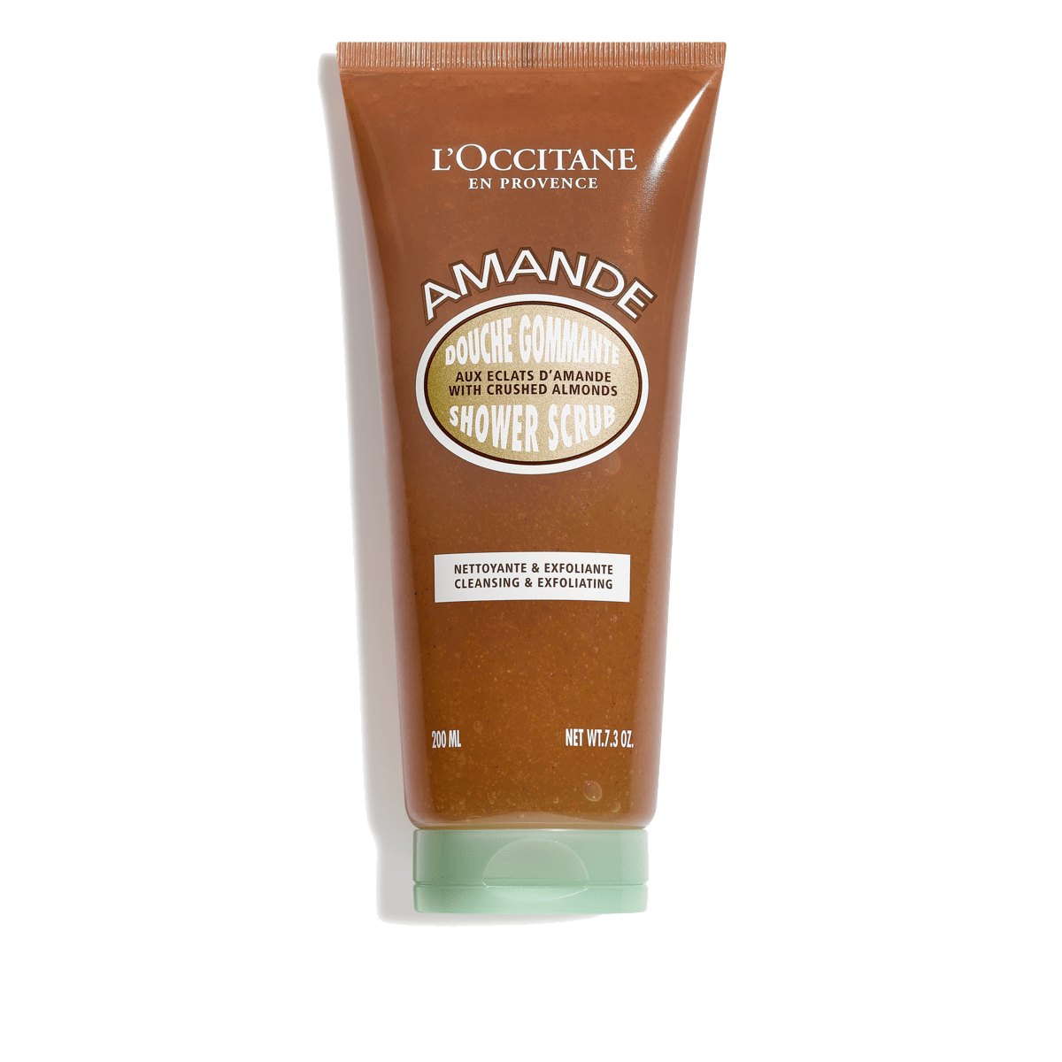 L'occitane Almond Shower Scrub 200 ml.