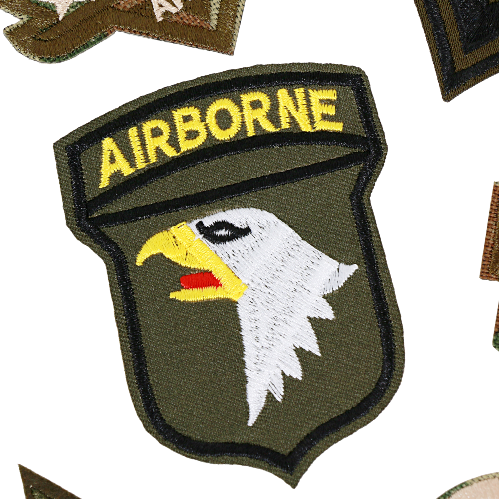 P001 เซตตัวรีดติดเสื้อ ทหาร