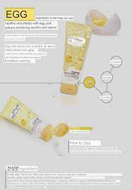 Esfolio Pure Skin Egg Cleansing Foam 150 g.