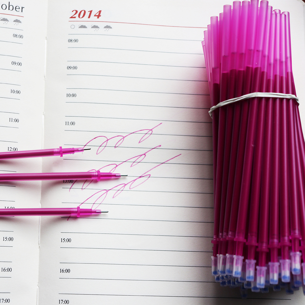 🌈ไส้ปากกาเจลลบได้🌈ไส้หลากสี 0.5 เขียนลื่น ลบได้จริง📌เลือกสี✅พร้อมส่งในไทย ไส้สี เครื่องเขียน