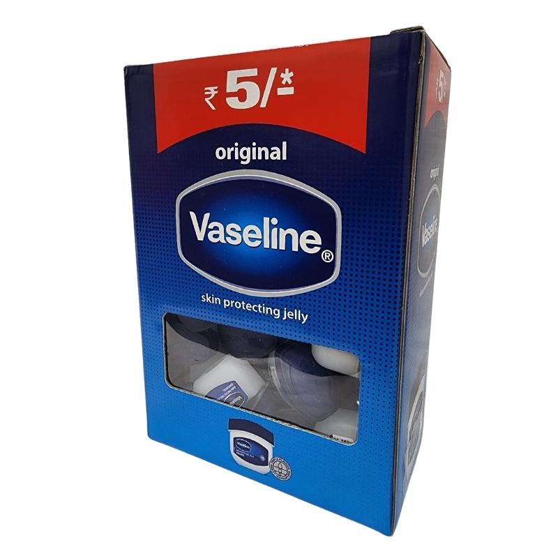 Vaseline Lip Therapy #Original 5 g. (1 กล่อง/บรรจุ 48 ชิ้น)