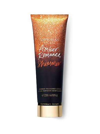 Victoria's Secret Fragrant Lotion ,Lotion Parfumee 236 ml. #Amber Romance Shimmer