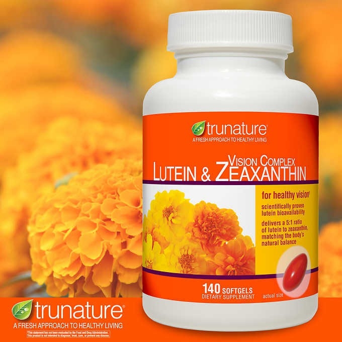 Truenature Lutien & Zeaxanthin Vision Complex 140 Softgels