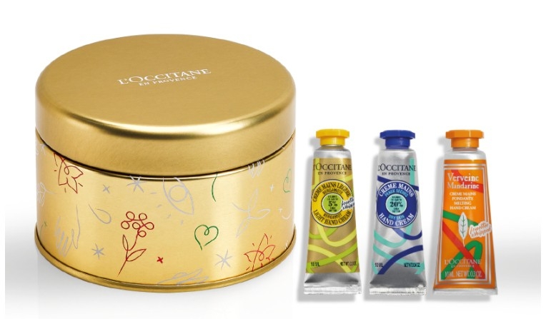 L'Occitane Christmas Mini Hand Cream Trio