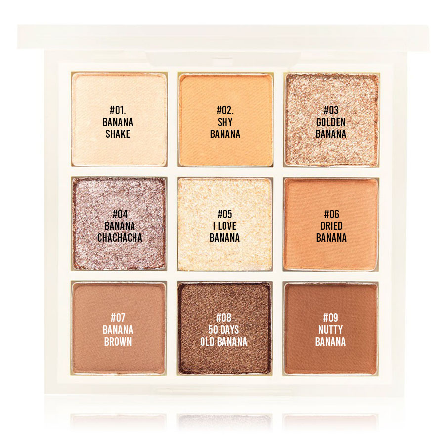 Etude House Play Color Eyes Palette Milky New Year #Banana Milk