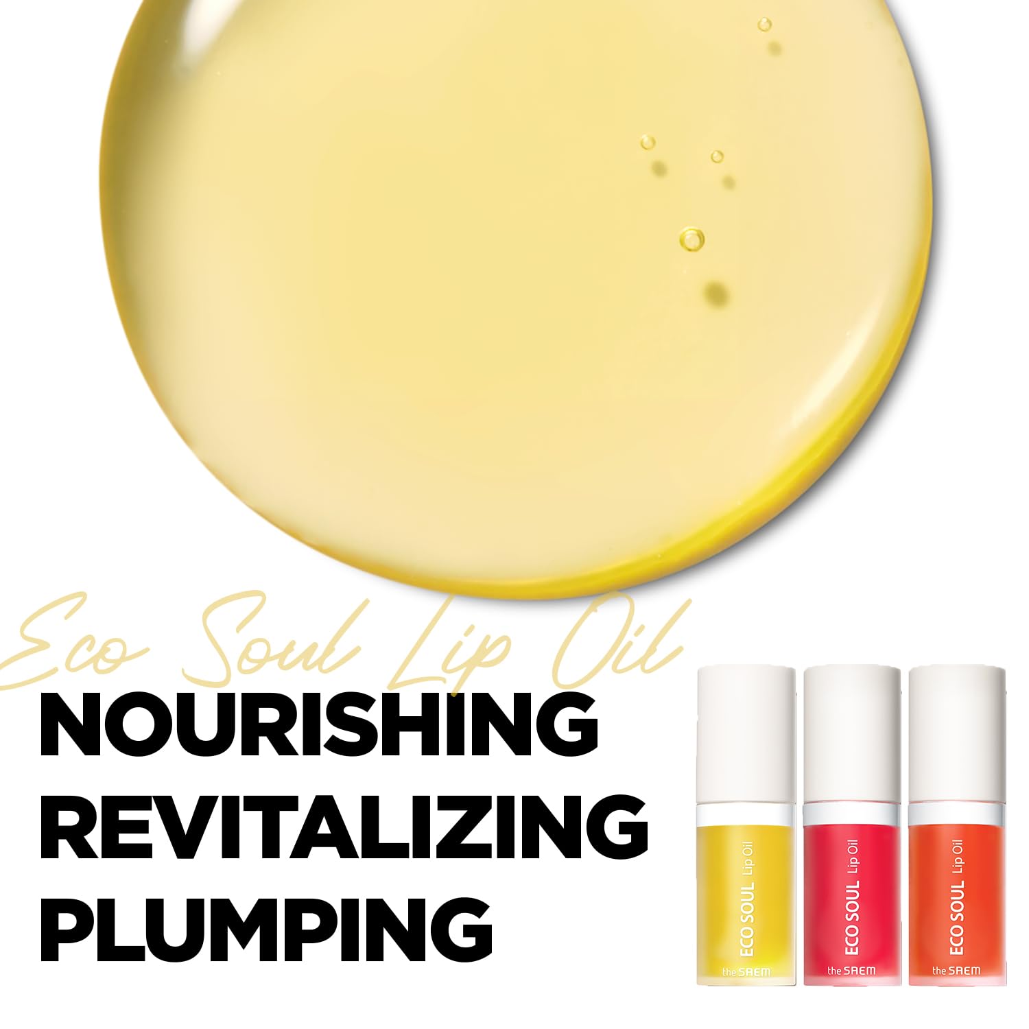 The Saem Eco Soul Lip Oil 6 ml. #01 Honey