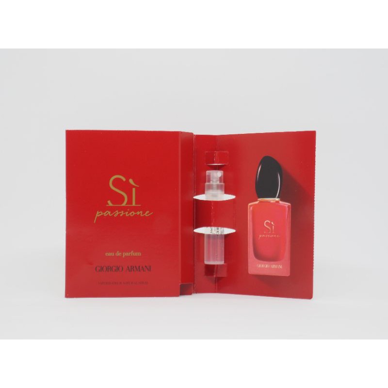 Giorgio Armani Si Passione Eau De Parfum 1.2 ml.
