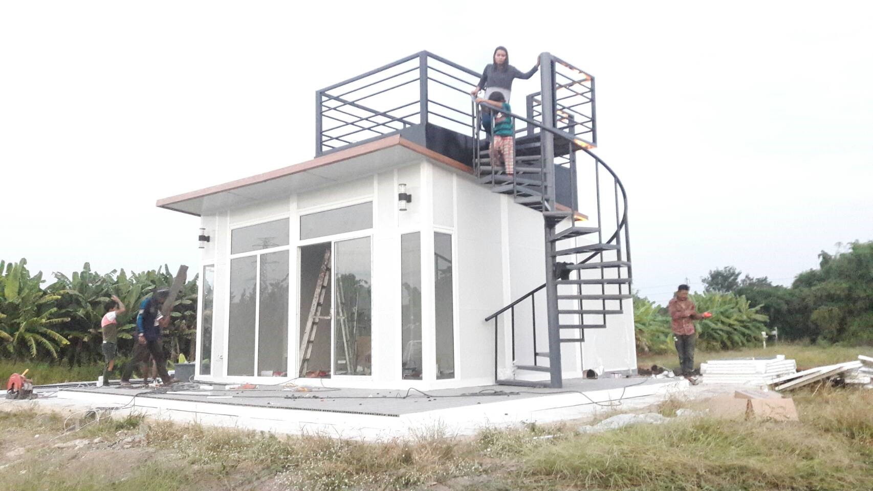 บ้านสำเร็จรูป MS07 ขนาด 3.60x5.40x2.87 เมตร ราคา : ฿449,400.00 / หลัง