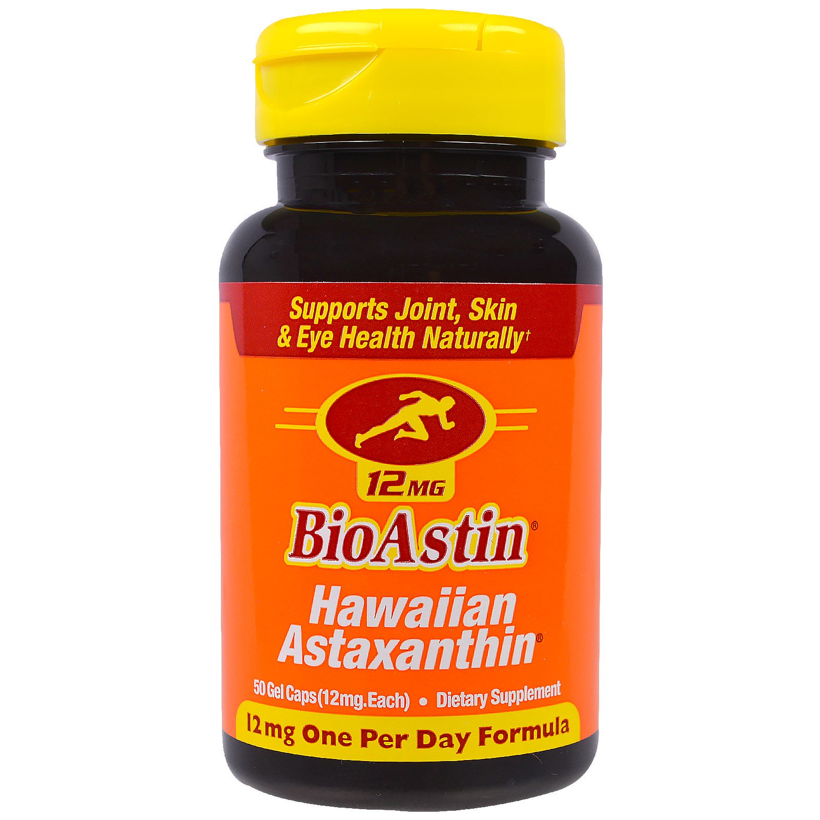 Nutrex Bioastin Hawaiian Astaxanthin 12 mg. 50 Softgel สาหร่ายแดงจากอเมริกา