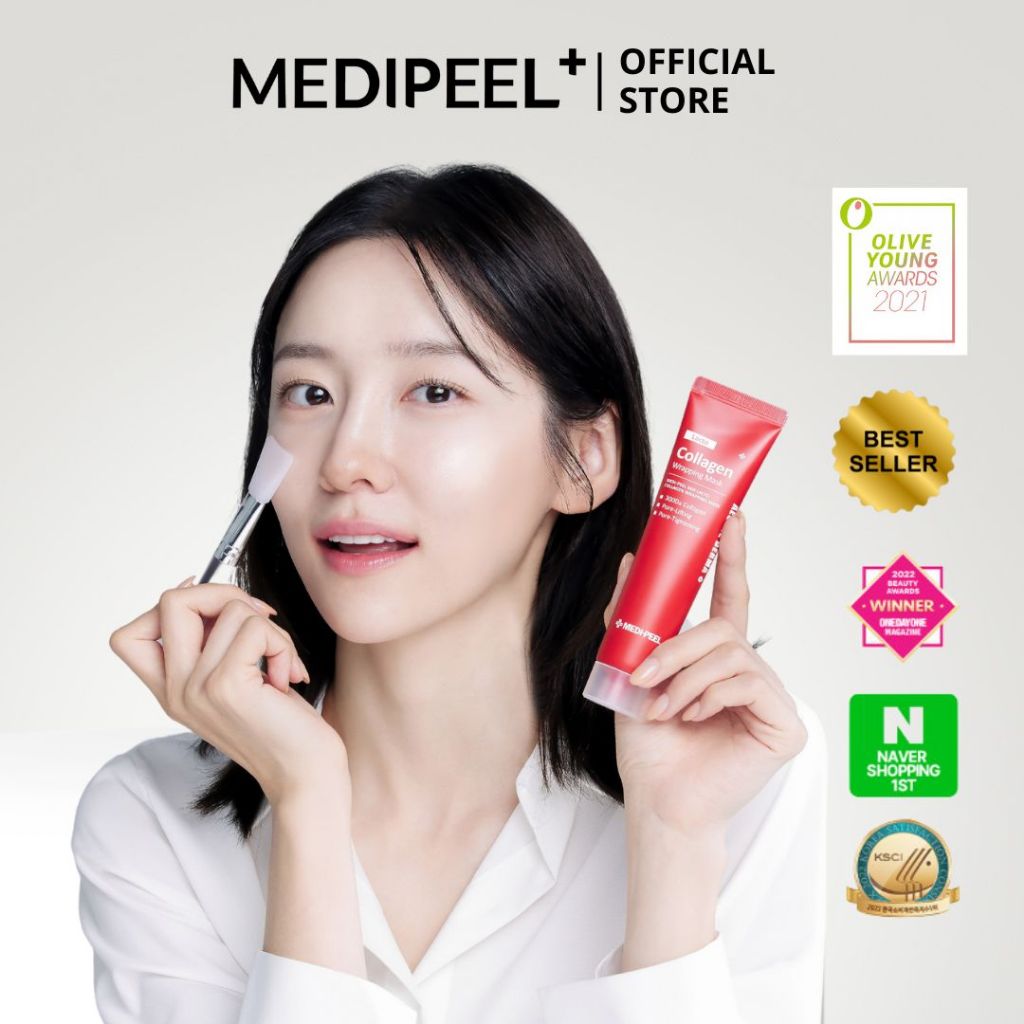 MEDI-PEEL Red Lacto Collagen Wrapping Mask 70 ml. (ไม่มีแปรงมาส์ก)