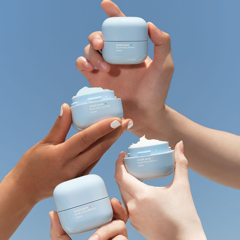 Laneige Water Bank Blue Hyaluronic Cream for Normal to Dry skin 20 ml. #จุดส้ม