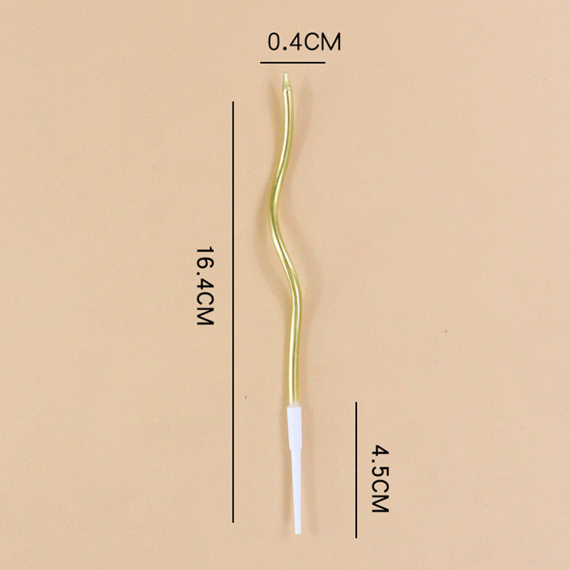 🎂เทียน Happy birtday แบบหยัก ก้านยาวแพ็กเดี่ยว📌สินค้าเลือกสี✔️พร้อมส่งในไทย เทียนวันเกิด เทียนสี