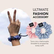 Invisibobble Sprunchie Spiral Hair Ring - Dot's It and No Morals, But Corals 2 Pack