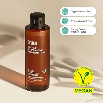 Acwell Licorice pH Balancing Cleansing Toner 150 ml.
