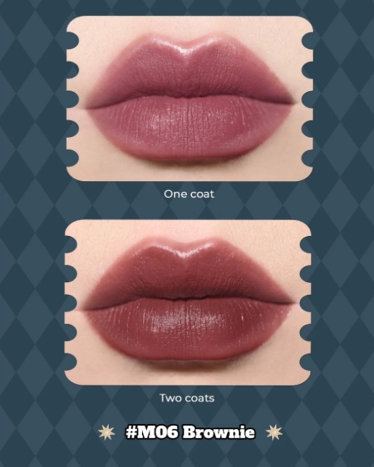 Flower Knows Make Up Circus Series Matte Lipstick #06 Brownie