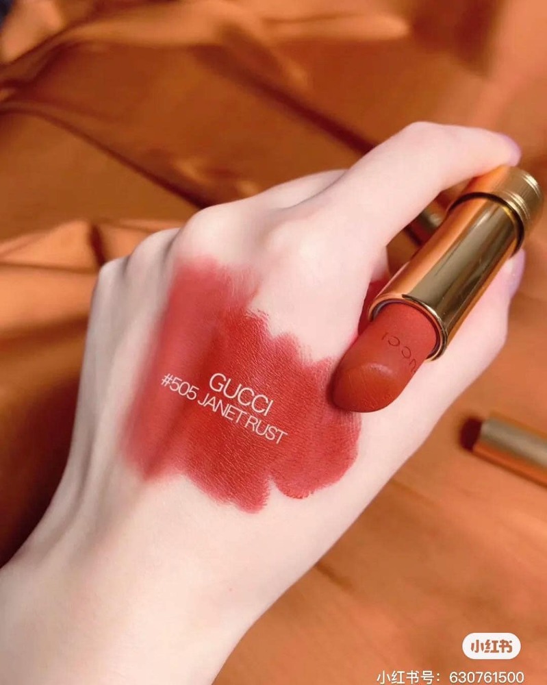 Gucci Rouge Mat Lip Colour 3.5 g. Limited Edition #505 Janet Rush