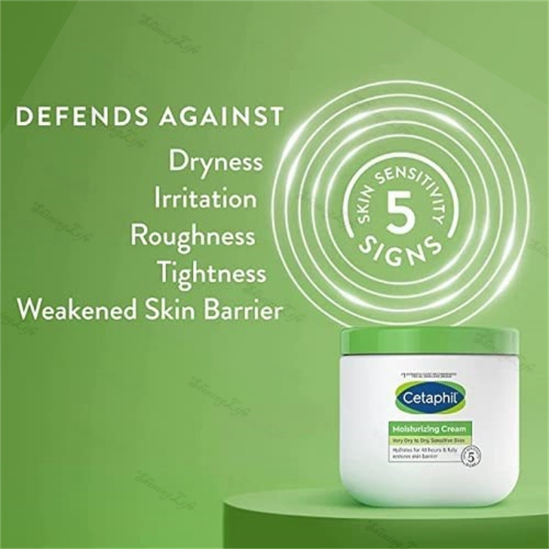 Cetaphil Moisturizing Cream For Dry, Sensitive Skin 453 g. + 566 g.