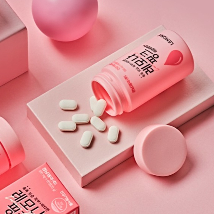 Lemona Pink Hyaluronic Acid 60 เม็ด