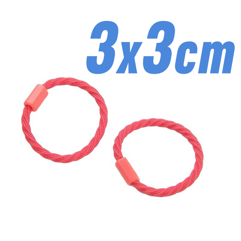 ⭐ยางยืดรัดผม⭐สายถัก🌈สายหลากสี🌈 3cm📌สุ่มคละสี ✔️พร้อมส่งในไทย หนังยางรัดผมเกาหลี ยางมัดผม ยางยืดรัดผม