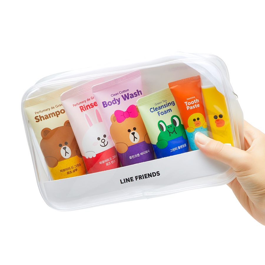 Line Friend Travel Kit 6 Items