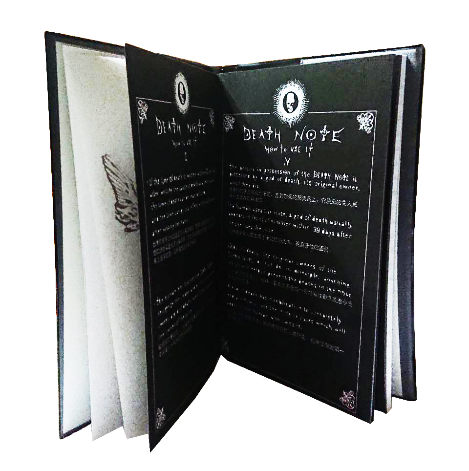 สมุด Death Note + Postcard 16 ใบ ชุด B