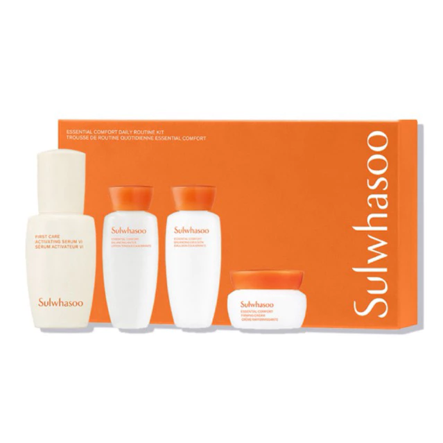 Sulwhasoo Essential Comfort Daily Routine Kit 4 Items